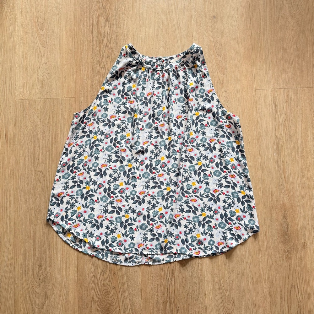 Loft High Neck Tank